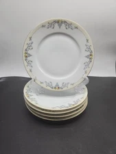 SET OF 5 PT Tirschenreuth (Golden West Pat #4248) 7 3/4" SALAD PLATES 