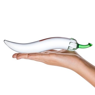Electric Novelties Glas Naturals Glass Chili Pepper Dildo Glas-87