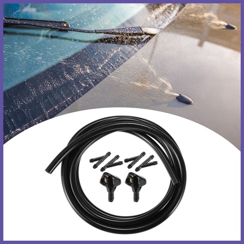 Windshield Wiper Washer Nozzle Spray Jet for Toyota 4Runner Black 1 Set New - Bild 3 von 7