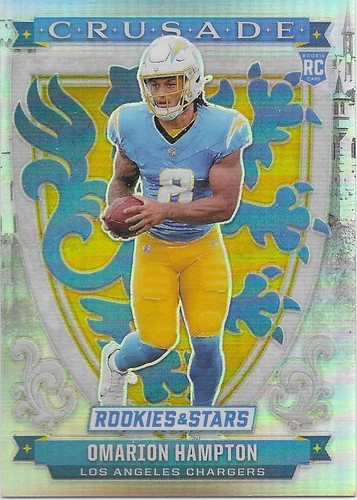 Omarion Hampton #37 2025 Panini Score Rookie card