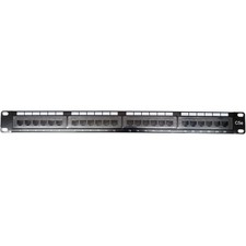 Leviton Patch Panel 256-5G596-U24 Universal GigaMax Cat 5e 24-Port - NIB