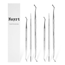 6PCS Ingrown Toenail File and Lifters, Professional Surgical Stainless Steel ...