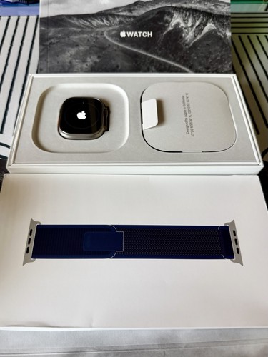 Apple Watch Ultra 2 49mm Natural Titanium GPS + Cellular – FOR PARTS – READ DESC
