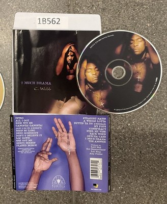 2 Much Drama by C. Webb (CD, Feb-1999, Lightyear) No Case #1B562