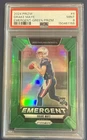 2024 Panini Prizm - Emergent Drake Maye #4 Green Prizm (RC) PSA 9 🔥 🔥 🔥