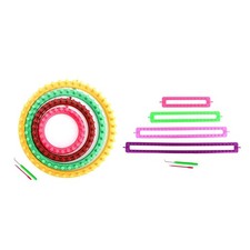 Strickwebstühle Set Kreativität Weben Handwerk Pick Nadel Naht Nadel
