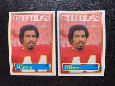 Eric Harris      1983 Topps Football     Kansas City Chiefs       CARD #287