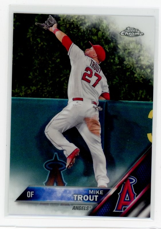 2016 Topps Chrome #1 Mike Trout