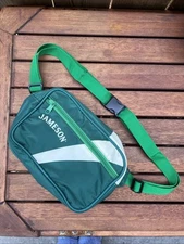NEW Jameson Whiskey Fanny Pack Green 2Zipper Pockets Adjustable