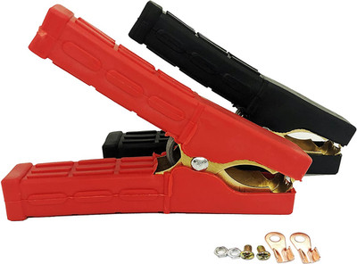 Jumper Cable Battery Clamps Crocodile Clamp Pure Copper 100A/800A/1500A Car Batt