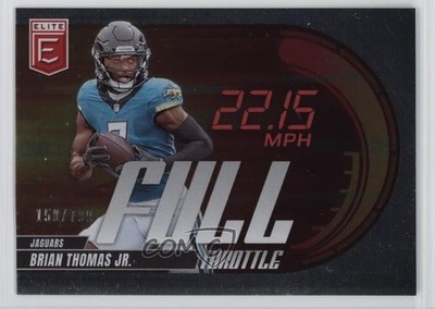 2025 Panini Donruss Elite Full Throttle 150/799 Brian Thomas Jr #2 00y3