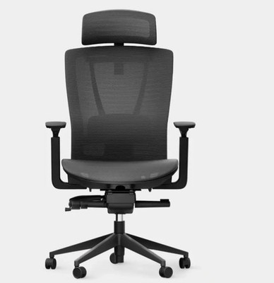 Autonomous ErgoChair Mesh Ergonomic Office Chair Adjustable Lumbar Headrest, Bla