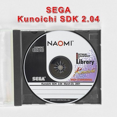 Dreamcast Sega Naomi Arcade Board Development Tool Kunoichi Sdk 2.04 2001