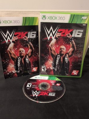 WWE 2K16 (Microsoft Xbox 360, 2015)