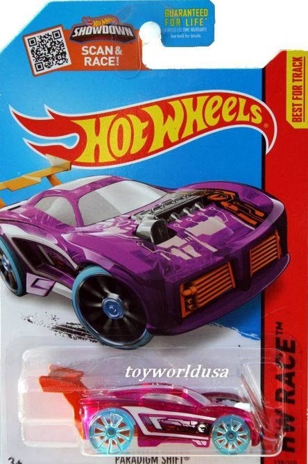 HOT WHEELS 2015 TREASURE HUNT HW Race Paradigm Shift
