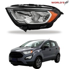 For Ford EcoSport 2018-2022 Halogen Non Projector Headlight W/O Bulb Driver Left