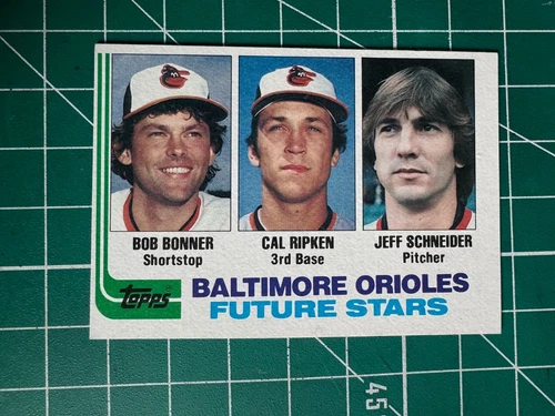 1982 Topps #21 Cal Ripken Jr. Rc Rookie Card Baltimore Orioles HOF