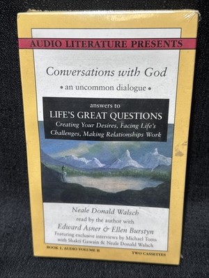 Conversations With God 2 Cassette Set Neale Donald Walsch Uncommon Dialogue NEW