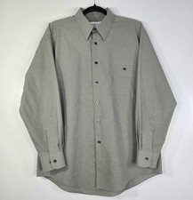 VINTAGE YVES SAINT LAURENT BUTTON DOWN SHIRT MEN'S SHIRT 15.5/M.