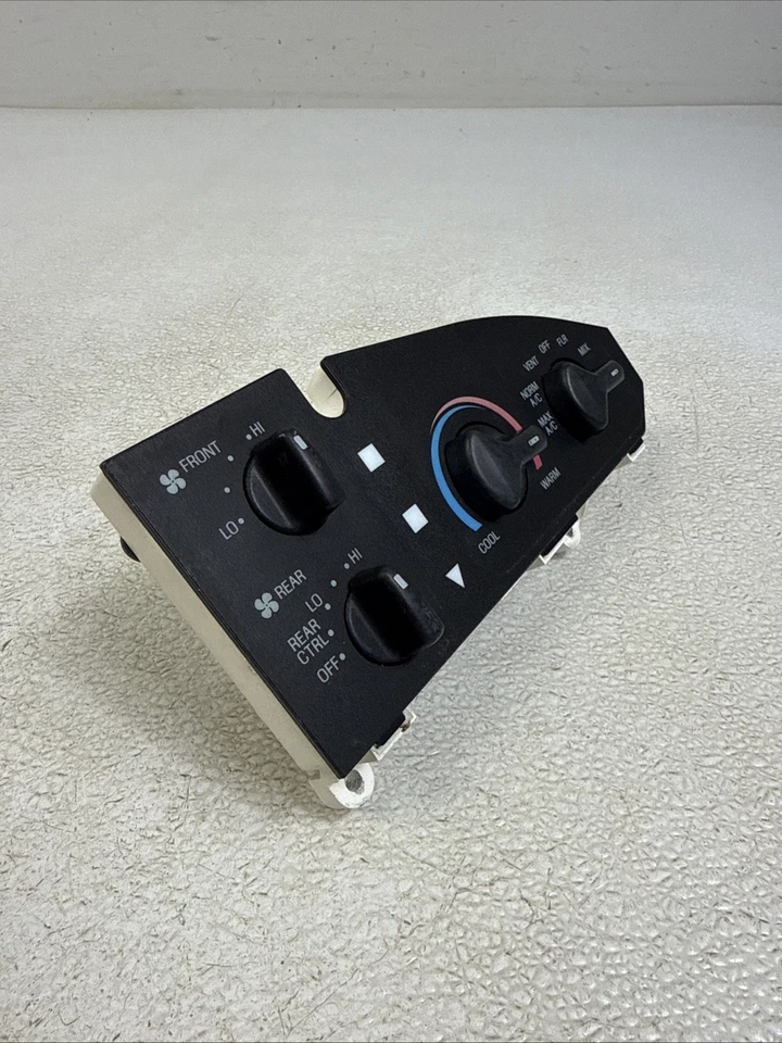 1999-2014 Ford E150 E250 E350 OEM Climate Control A/C Defrost w/ Rear Switch - Image 4 of 4