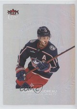 2022 Upper Deck Fleer Ultra Medallions Platinum 60/100 Johnny Gaudreau #M-47 b8c