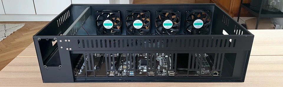 Lian Li Mining Gehäuse GPU Case Rig - Bild 2 von 4