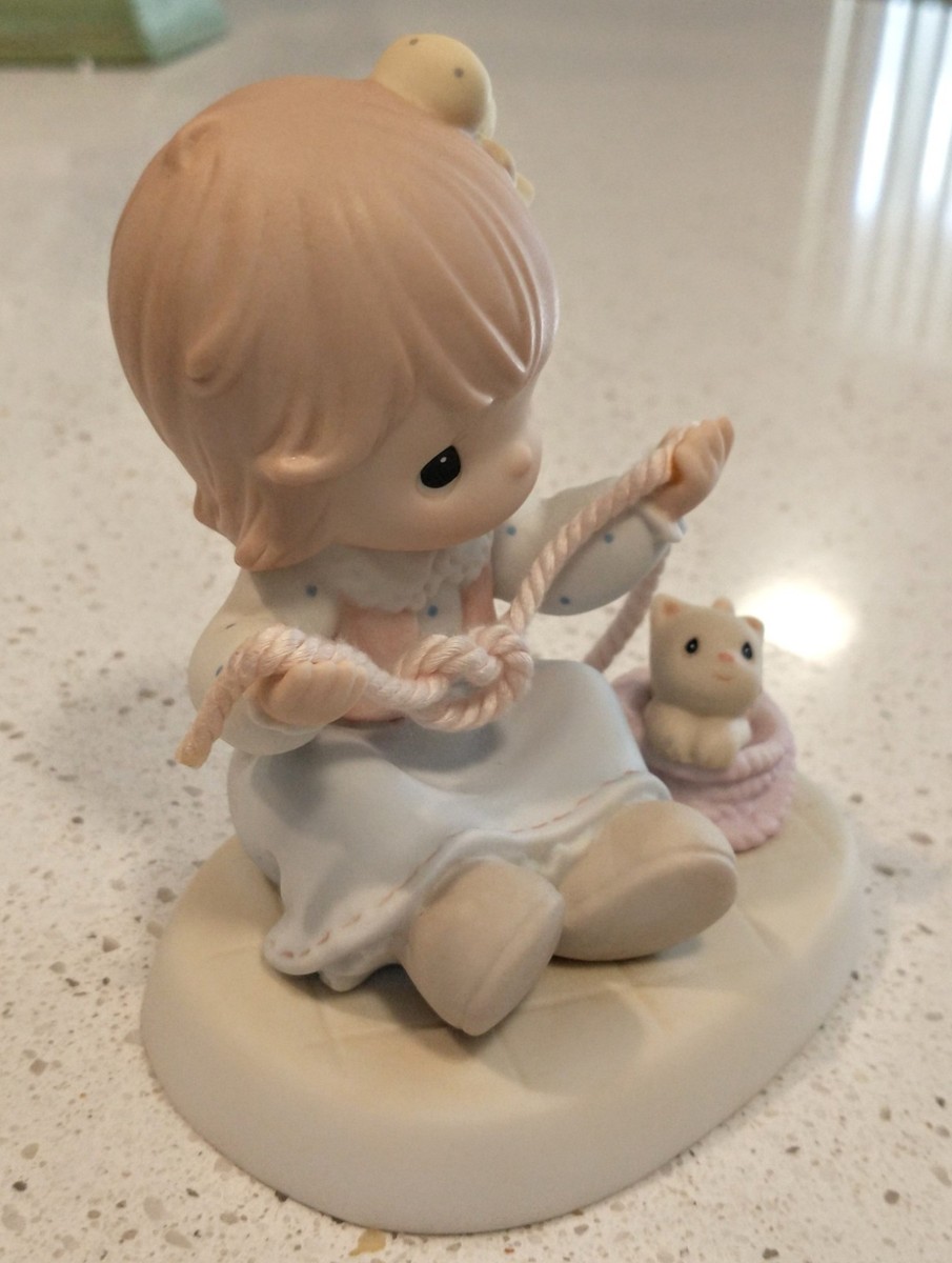 487910 Precious Moments Figurine Believe It or Not I Luv You 1998