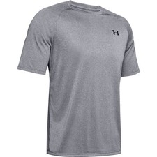 Under Armour 1345317 Men's UA Tech 2.0 Textured T-Shirt, Pitch Gray, Small