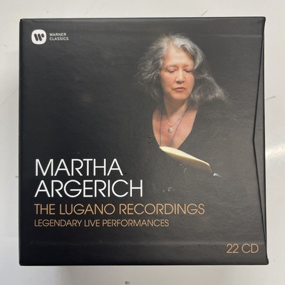 The Lugano Recordings by Martha Argerich (22 x CD Set 2018 Warner Classics)