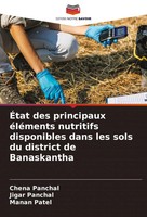 ÉTat Des Principaux éLéMents Nutritifs Disponibles Dans Les Sols Du District...