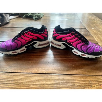 Nike Air Max Plus TN Gradient Pink Purple Black Sneakers DZ3670-500 Womens 6