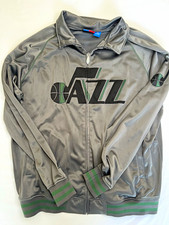 Vintage Majestic NBA Utah Jazz Full-Zip Track Jacket 2XL
