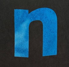 Original Vintage Nine Inch Nails NIN Fixed T-Shirt Size L Black Worn Faded