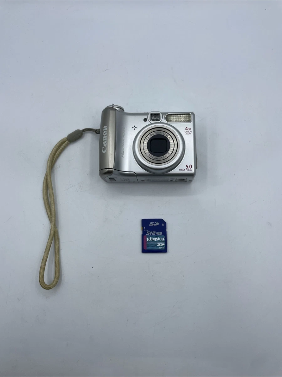 Canon PowerShot A530 1-4.9x Digital Zoom Digital Cameras for sale