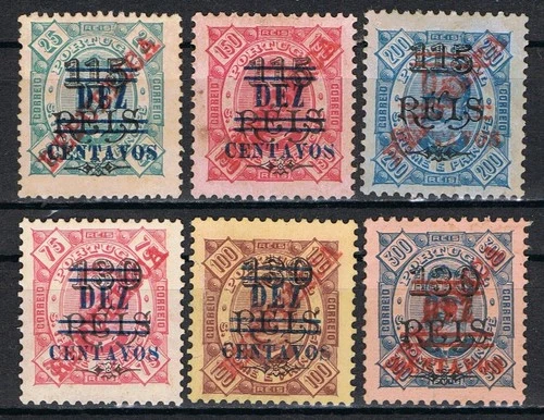 São Tomé e Príncipe, Af. 260 a 265 complet set MNG CV 13,00€/ $15.10