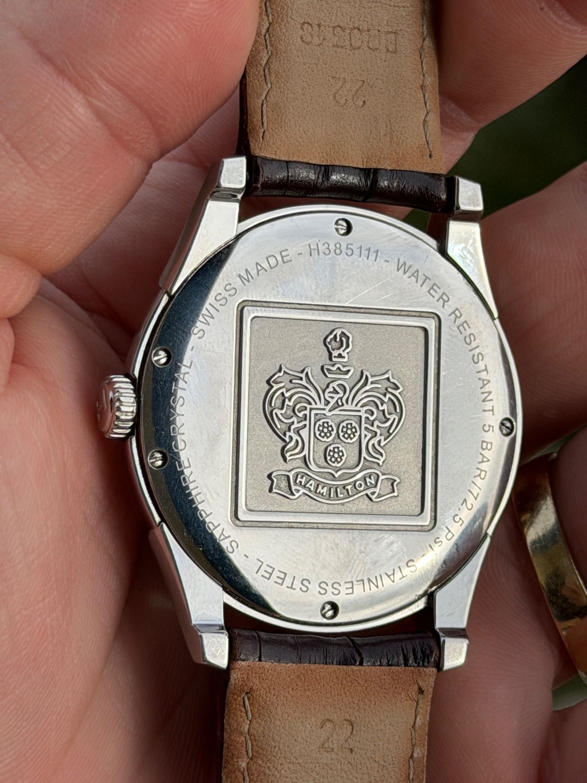 Watch Hamilton Jazzmaster Thinline Quartz H385111 - image 7