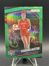 2025 Panini Prizm WNBA #81 Shakira Austin True Green Prizm