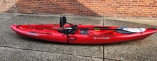 Wilderness Systems Tarpon 120 Sit-On-Top Kayak Red Single with Seat & Hatches