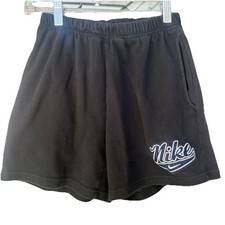 Vintage Nike Club Woven Flow Shorts Embroidered Logo Size M see measurements 
