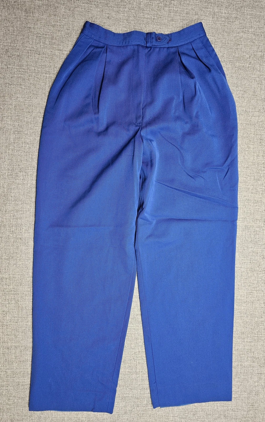 Pantaloni Christian Dior vintage donna 4 lana vita alta plissettati USA anni 80 pantaloni