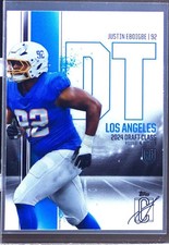2024 Topps Signature Class Justin Eboigbe RC #139 Chargers