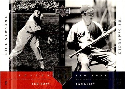 Joe DiMaggio/Dick Newsome 2004 Upper Deck Rivals: Yankees Vs Red