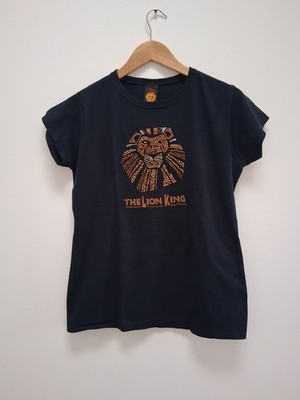 Disney Lion King On Broadway Musical Rhinestone Studded T- Shirt S/m 