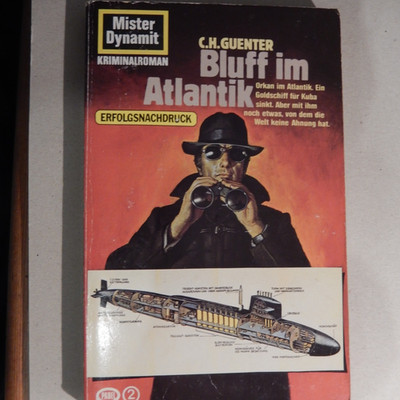 Taschenbuch Mister Dynamit Band 153 -Bluff im Atlantik-