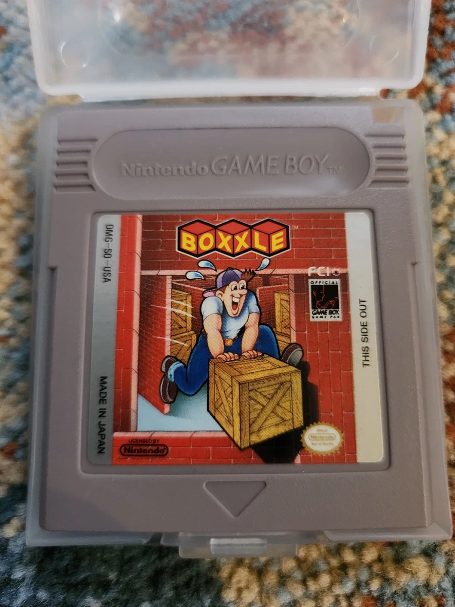 NINTENDO GAME BOY / Boîte et Cale Console DMG-01 / Notice / PAL FAH