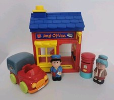 ELC Happyland Post Office-Van-Figures-Post/Letter Box-No Door-No Sounds