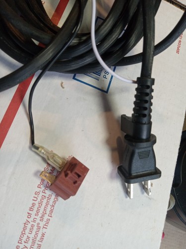 Bissell 2190 & 1701 PowerForce Helix Turbo POWER CORD WITH ON/OFF ...