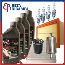 Kit Tagliando Fiat Grande Punto Evo 1.4 GPL Filtri Olio 5W40 Gpl + Candele