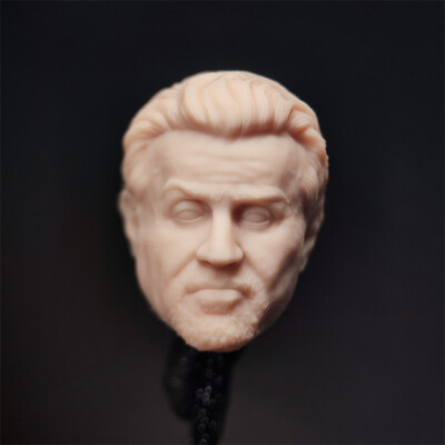 1/10 Scale Tulsa King Dwight Manfredi Head Sculpt Unpainted Fit 7'' Neca Figure