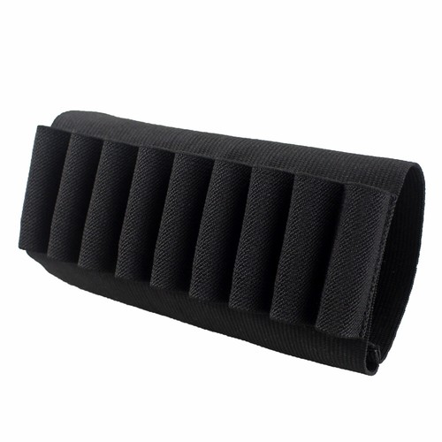 9 colpi butt stock fucile munizioni borsa proiettile custodia cartuccia - Foto 4 di 10